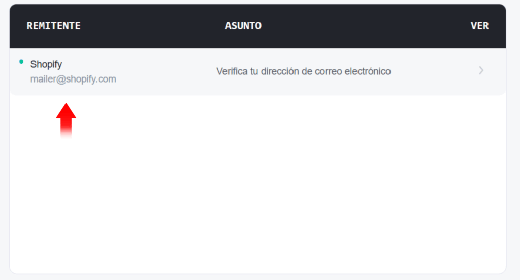 Abrir correo para verificar la cuenta